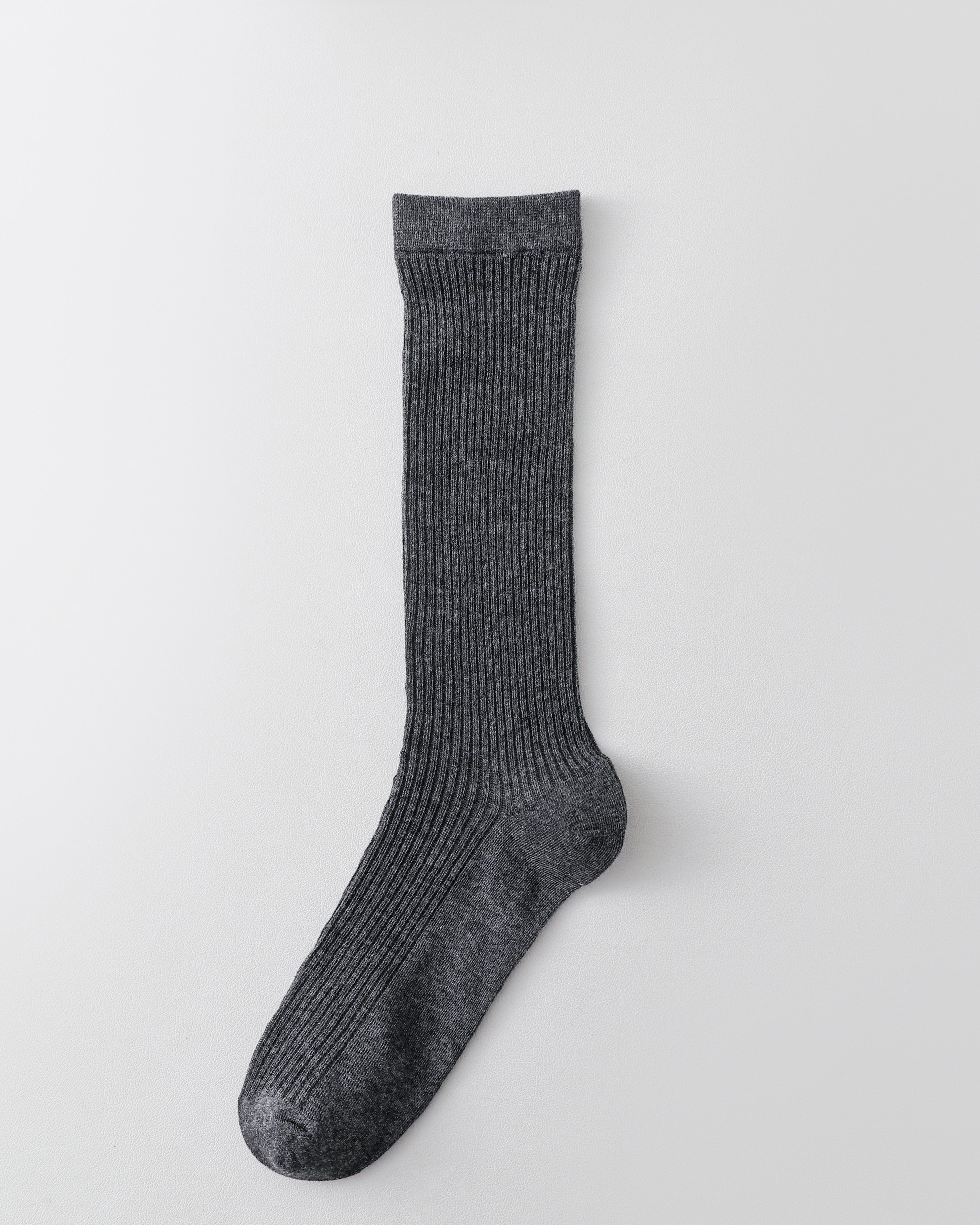 女款中筒襪子直條紋毛圈芭蕾時尚舒適