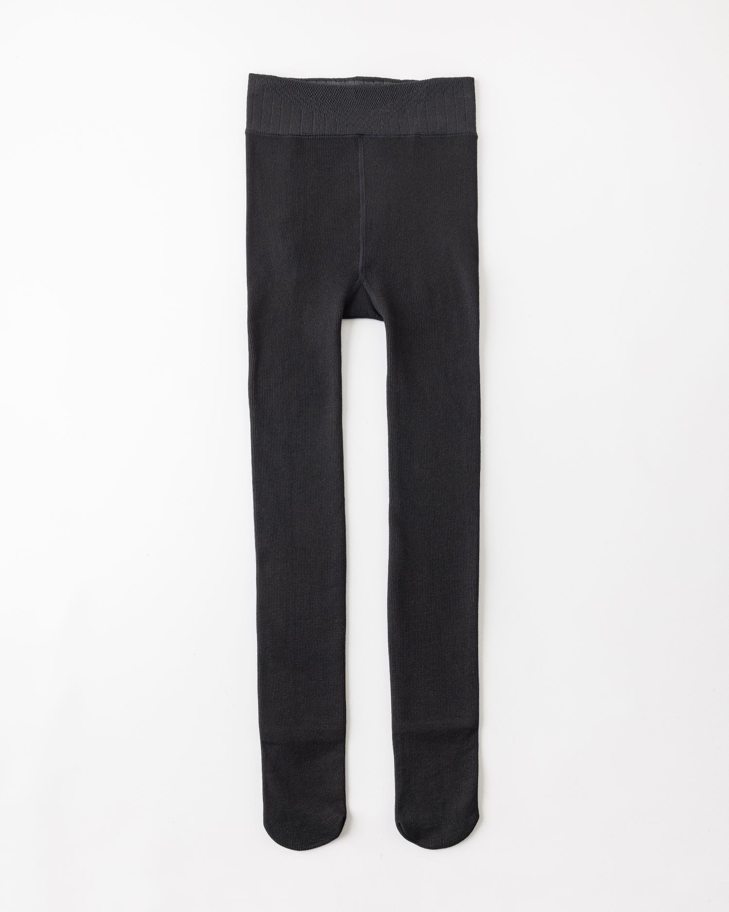 Women Ribbed Thermal Tights Thick Vertical Stripe Slim Fit Fashion