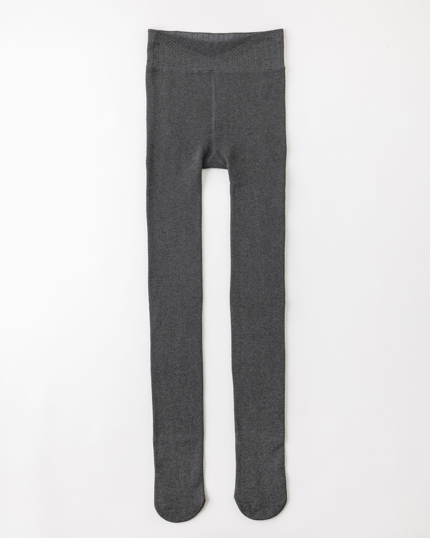 Women Ribbed Thermal Tights Thick Vertical Stripe Slim Fit Fashion