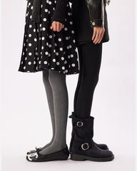 Women Ribbed Tights Slim Fit Stretch Fashion Pantyhose Daily Wear