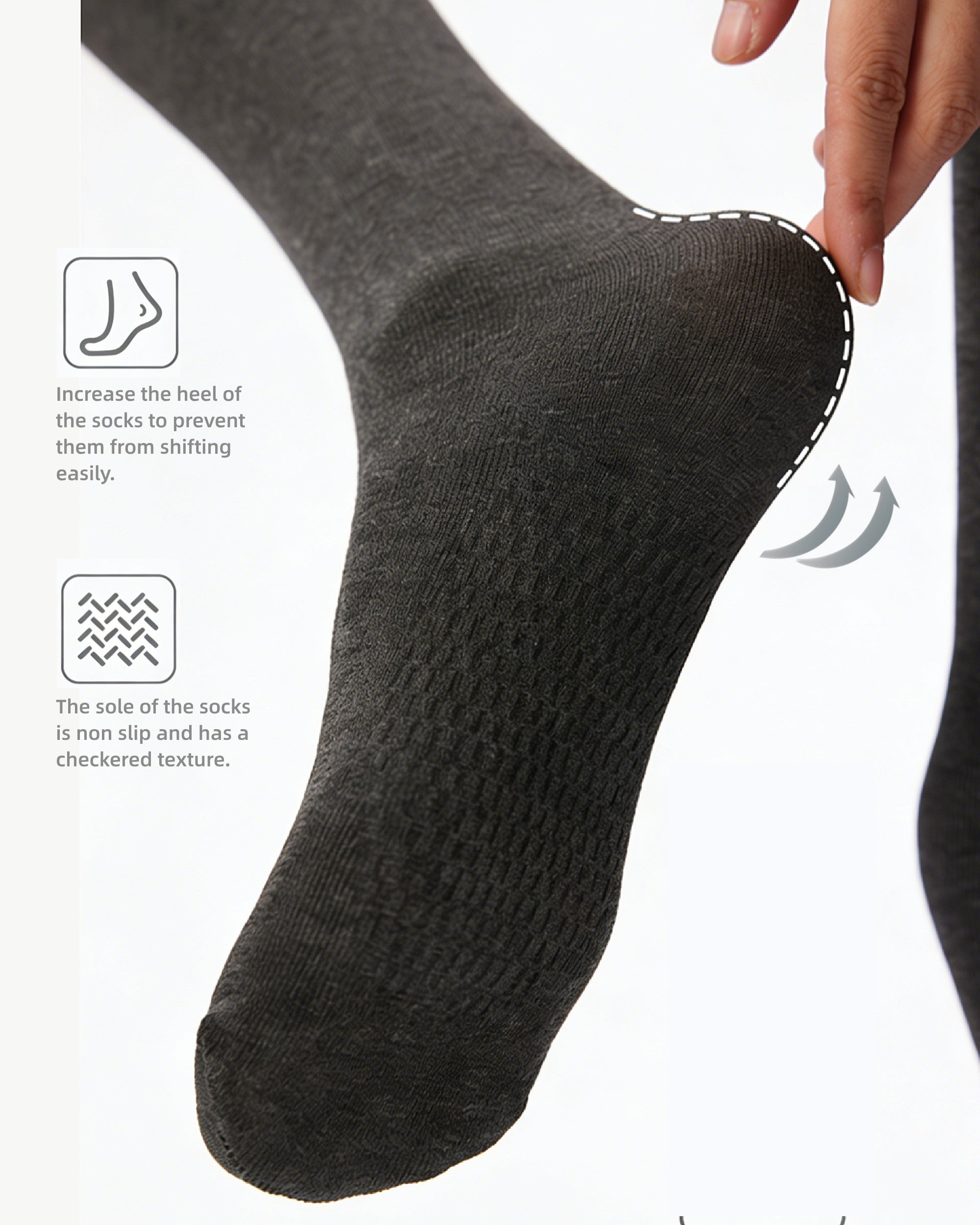 Women Ribbed Tights Slim Fit Stretch Fashion Pantyhose Daily Wear