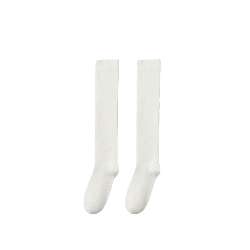 Women's Knee High Socks Core Basics Solid Color Casual