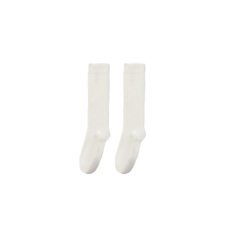 Women's Knee High Socks Core Basics Solid Color Casual