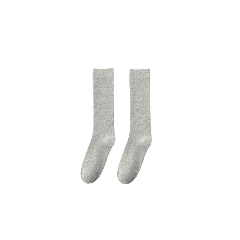 Women's Knee High Socks Core Basics Solid Color Casual