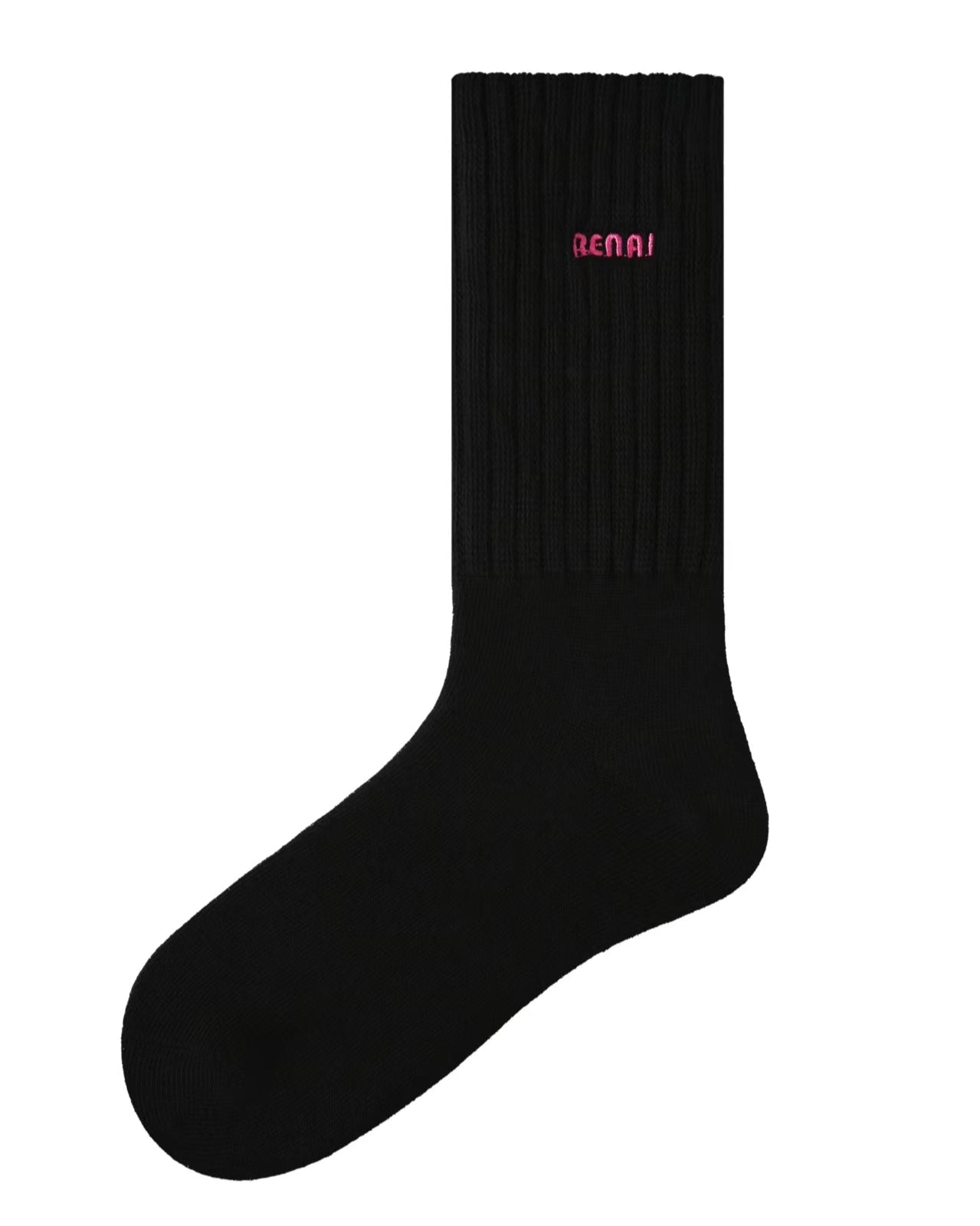 Women Crew Socks Simple Embroidery Casual Cotton Comfortable - SWEET NANA
