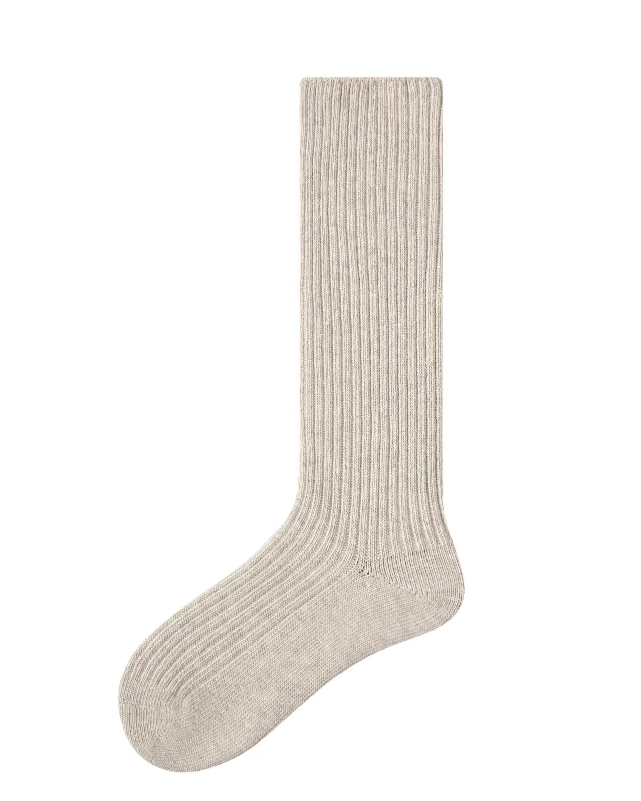 Women's Crew Socks Solid Color Cotton Casual Breathable Socks