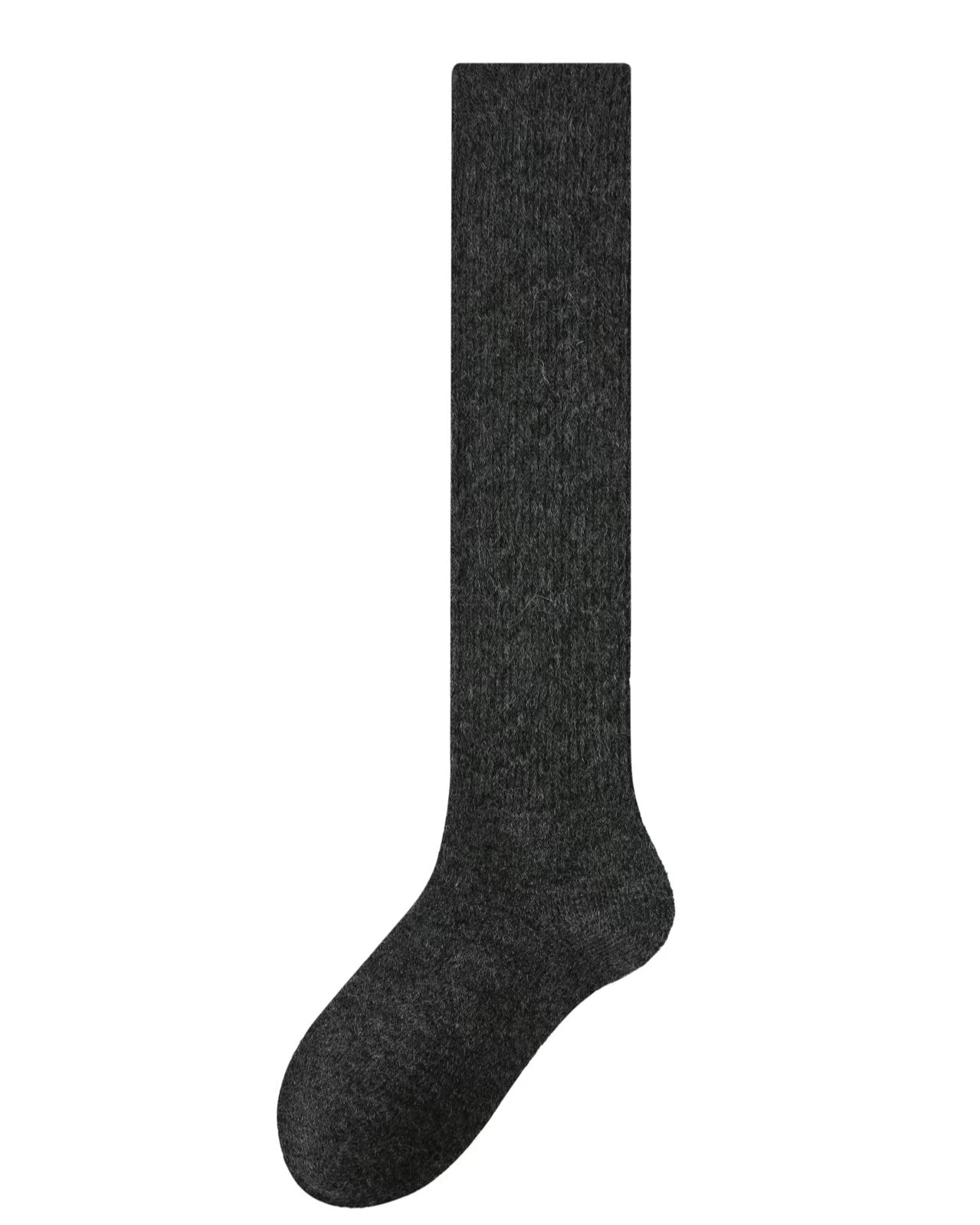 Women's Crew Socks Solid Color Slouch Cotton Casual Cozy Socks