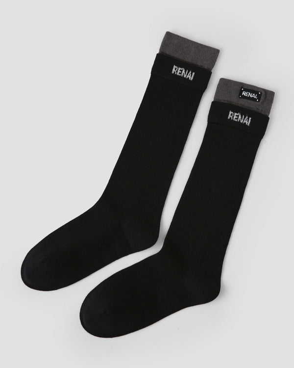 Women Crew Socks Trendy Letter Embroidery Casual Cotton - SWEET NANA
