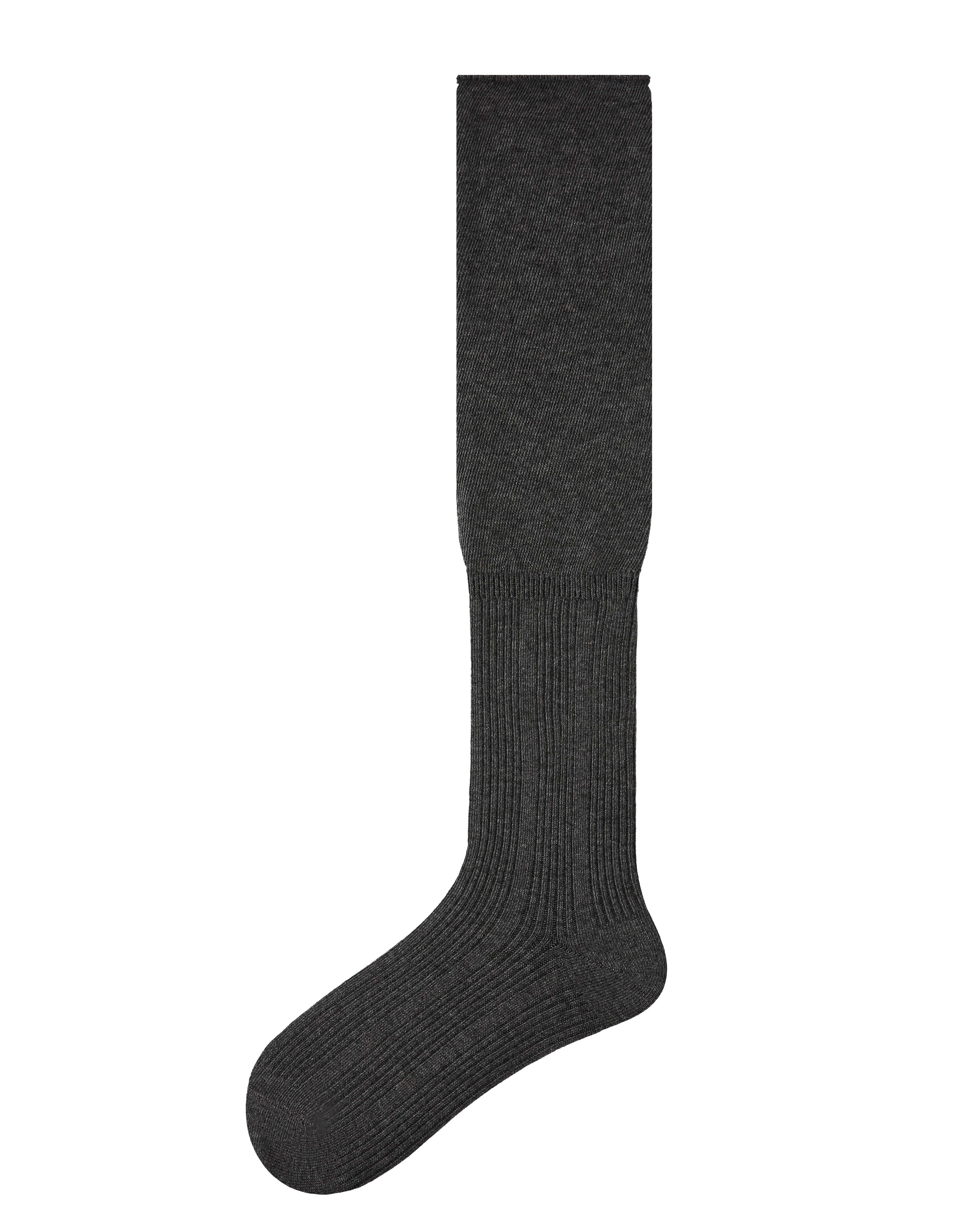 Women's Solid Color Stacked Knee High Socks Soft Warm Comfortable