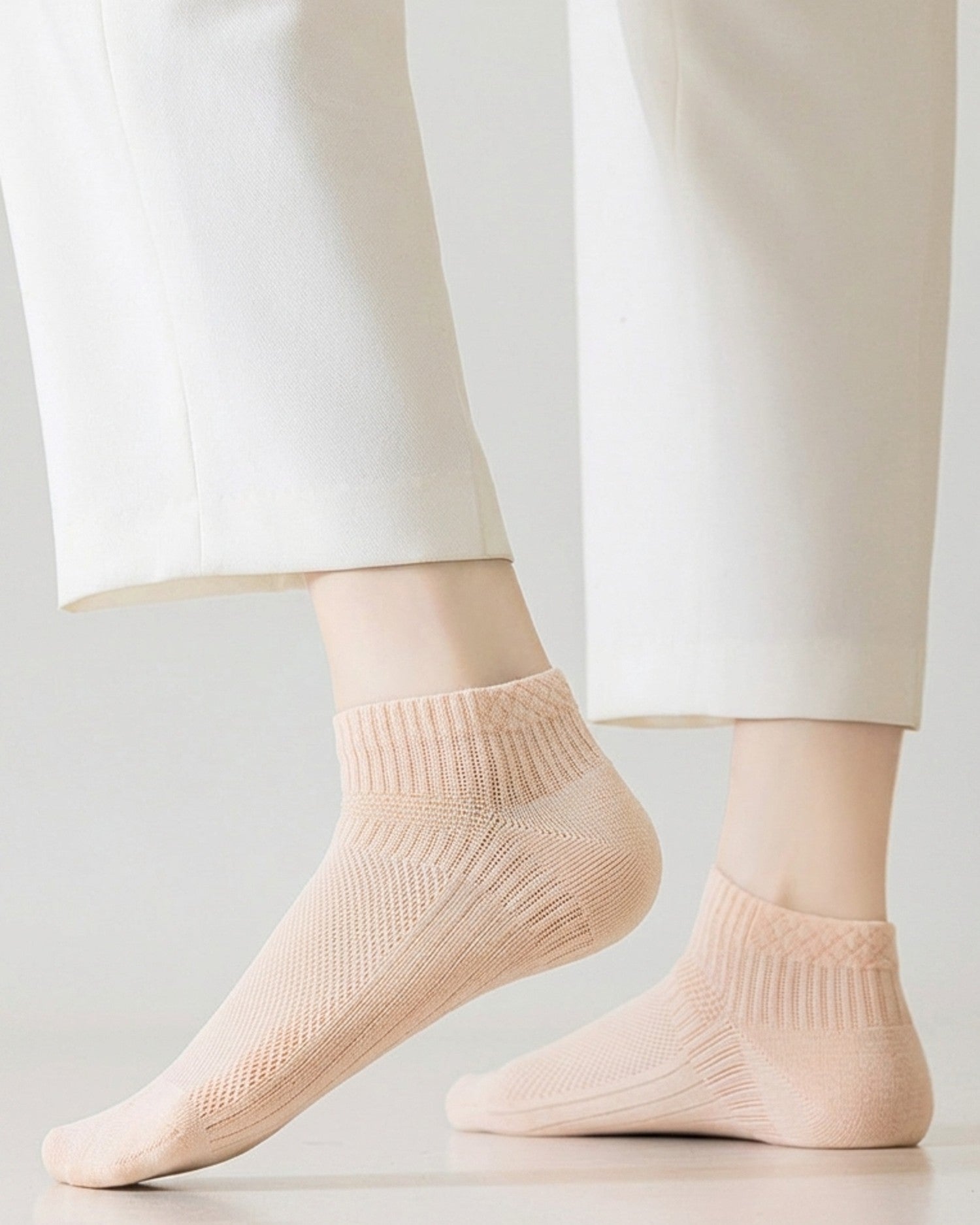 Womens Ankle Socks Main Collection Short Cotton Cooling Breathable Fashion Styling - SWEET NANA Main image