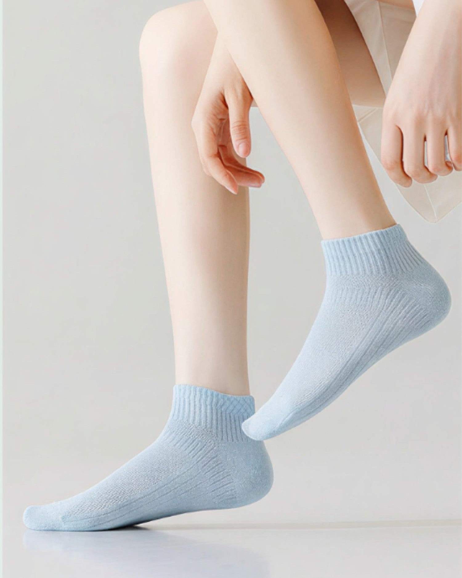 Womens Ankle Socks Main Collection Short Cotton Cooling Breathable Fashion Styling Secondary image