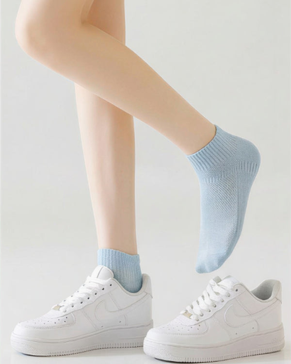 Womens Ankle Socks Main Collection Short Cotton Cooling Breathable Fashion Styling - SWEET NANA
