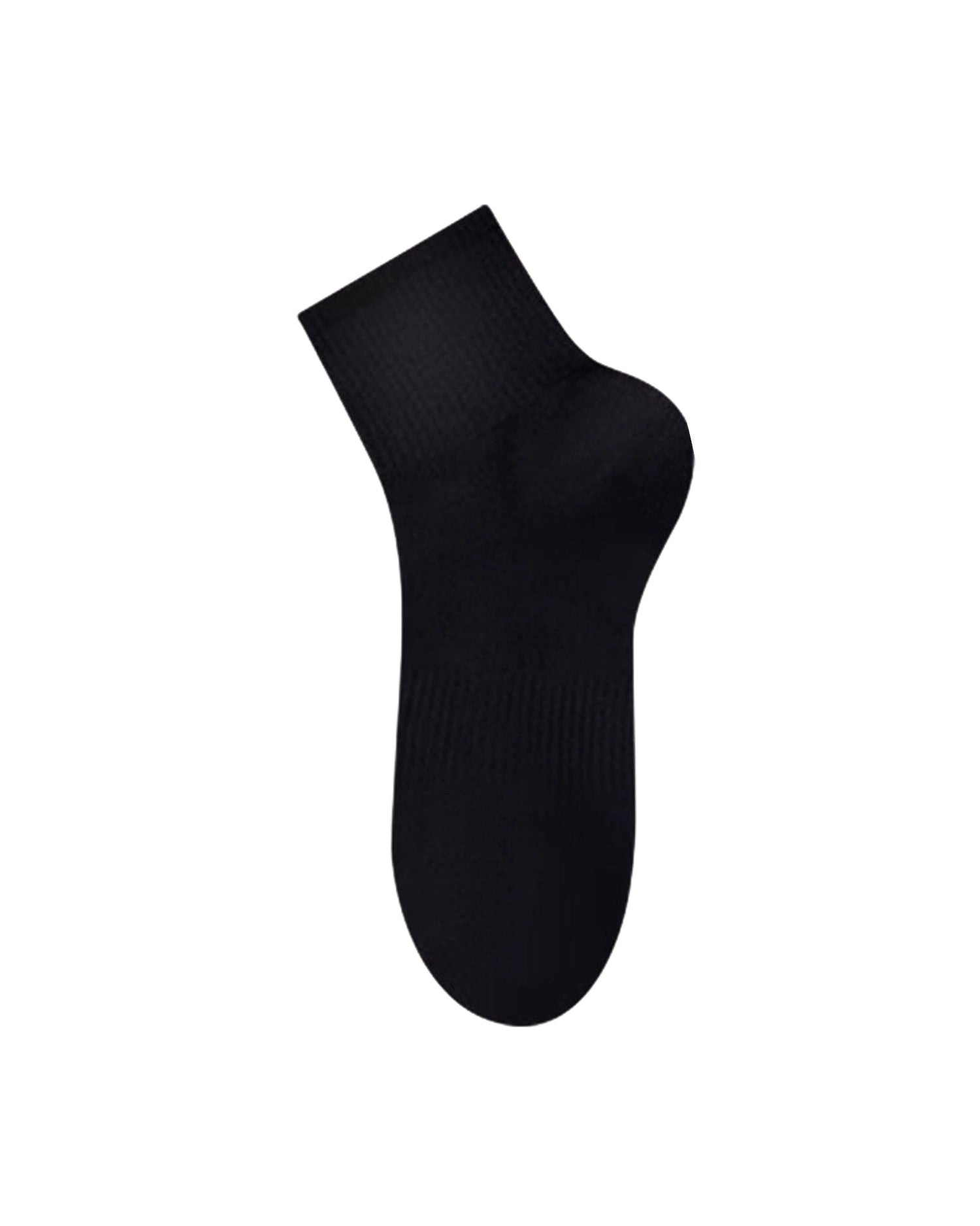 Womens Ankle Socks Solid Color Basic Everyday Combed Cotton