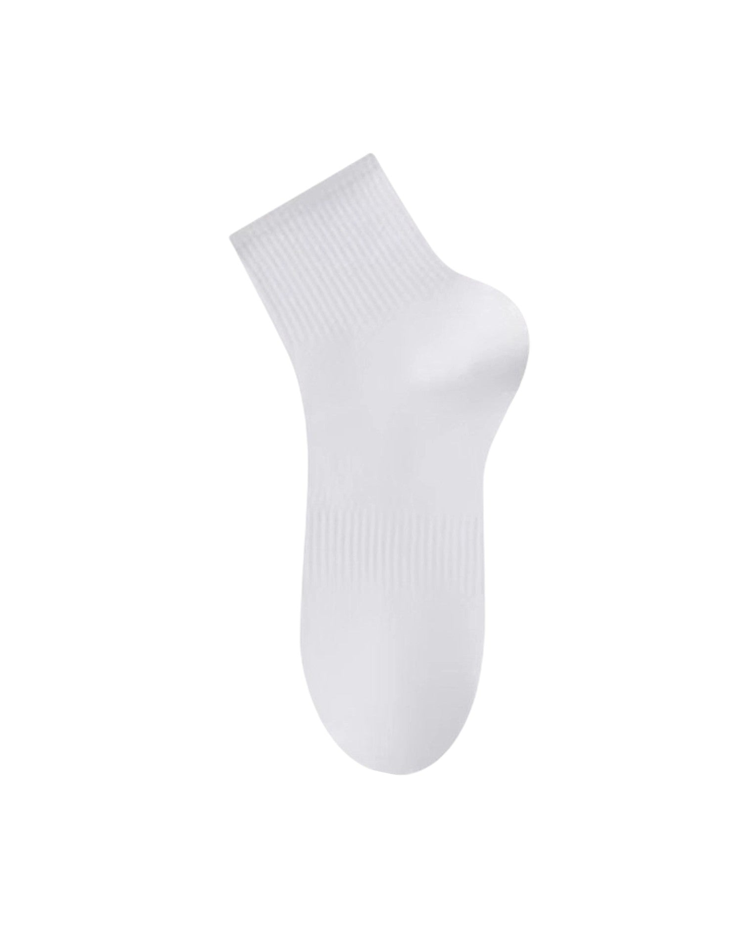 Womens Ankle Socks Solid Color Basic Everyday Combed Cotton