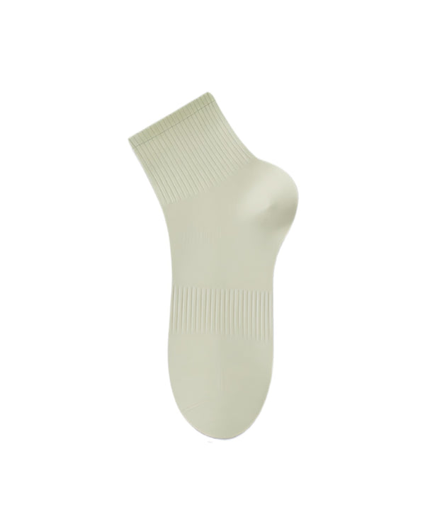 Womens Ankle Socks Solid Color Basic Everyday Combed Cotton - SWEET NANA