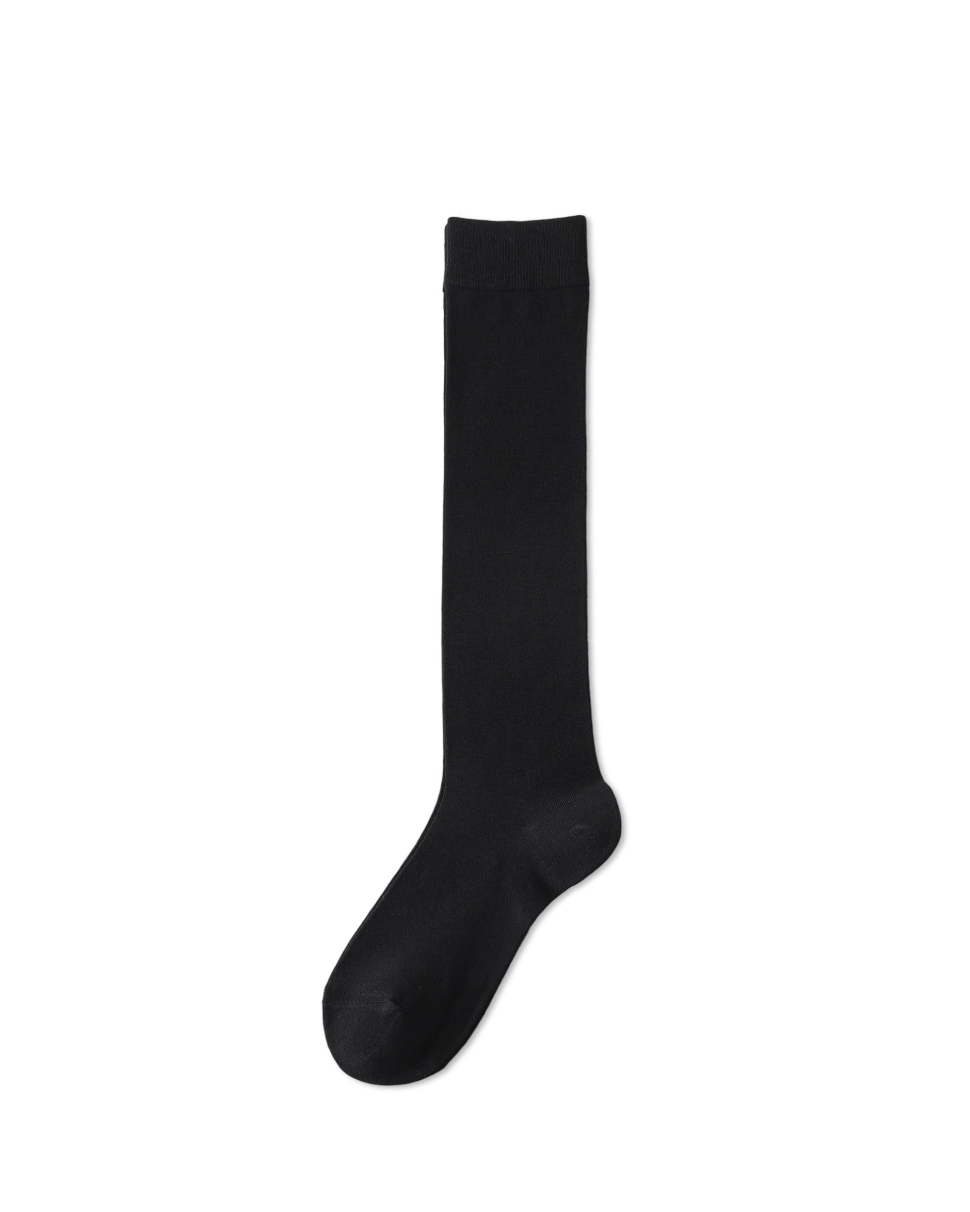 Womens Calf Socks Bamboo Fiber Seamless Breathable Versatile Black White Gray