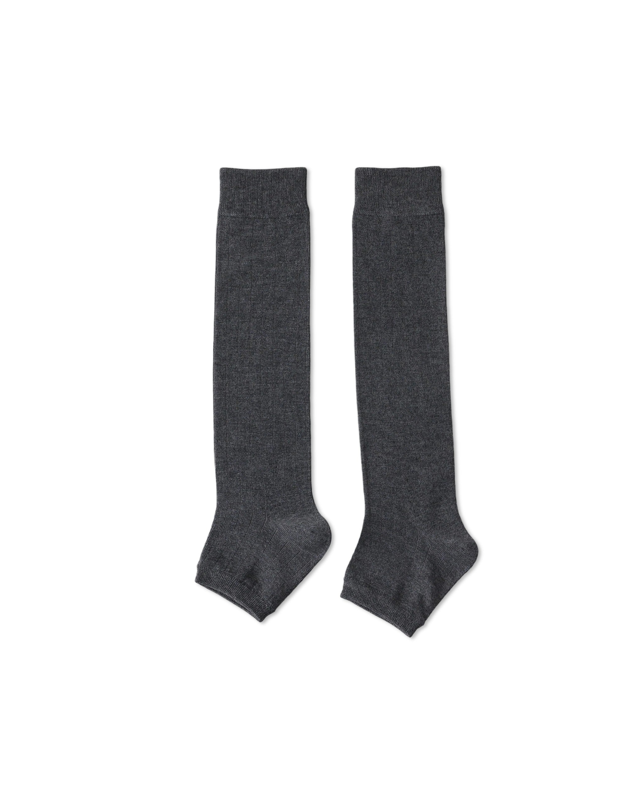 Womens Calf Socks Bamboo Fiber Seamless Half Palm Breathable Versatile