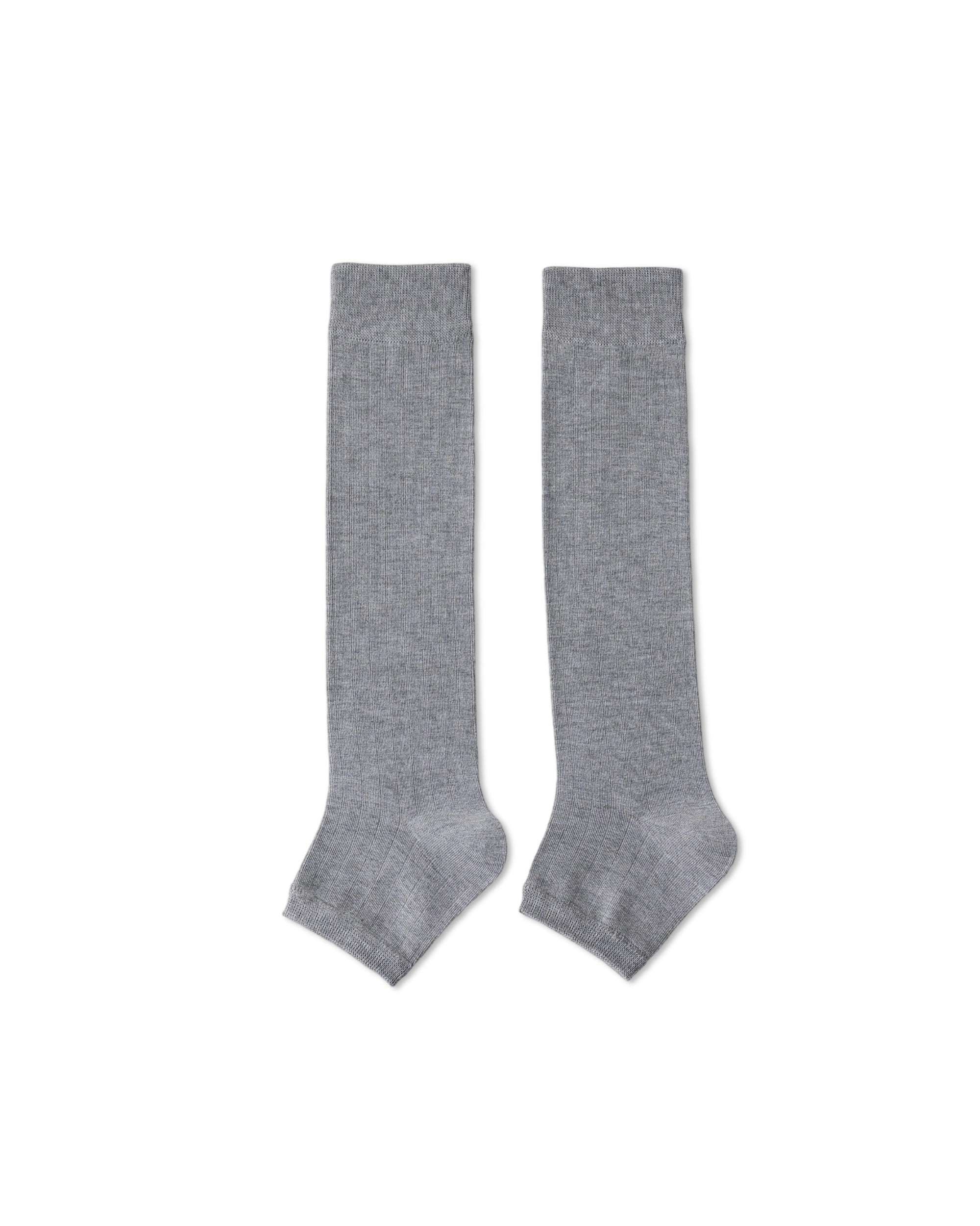 Womens Calf Socks Bamboo Fiber Seamless Half Palm Breathable Versatile