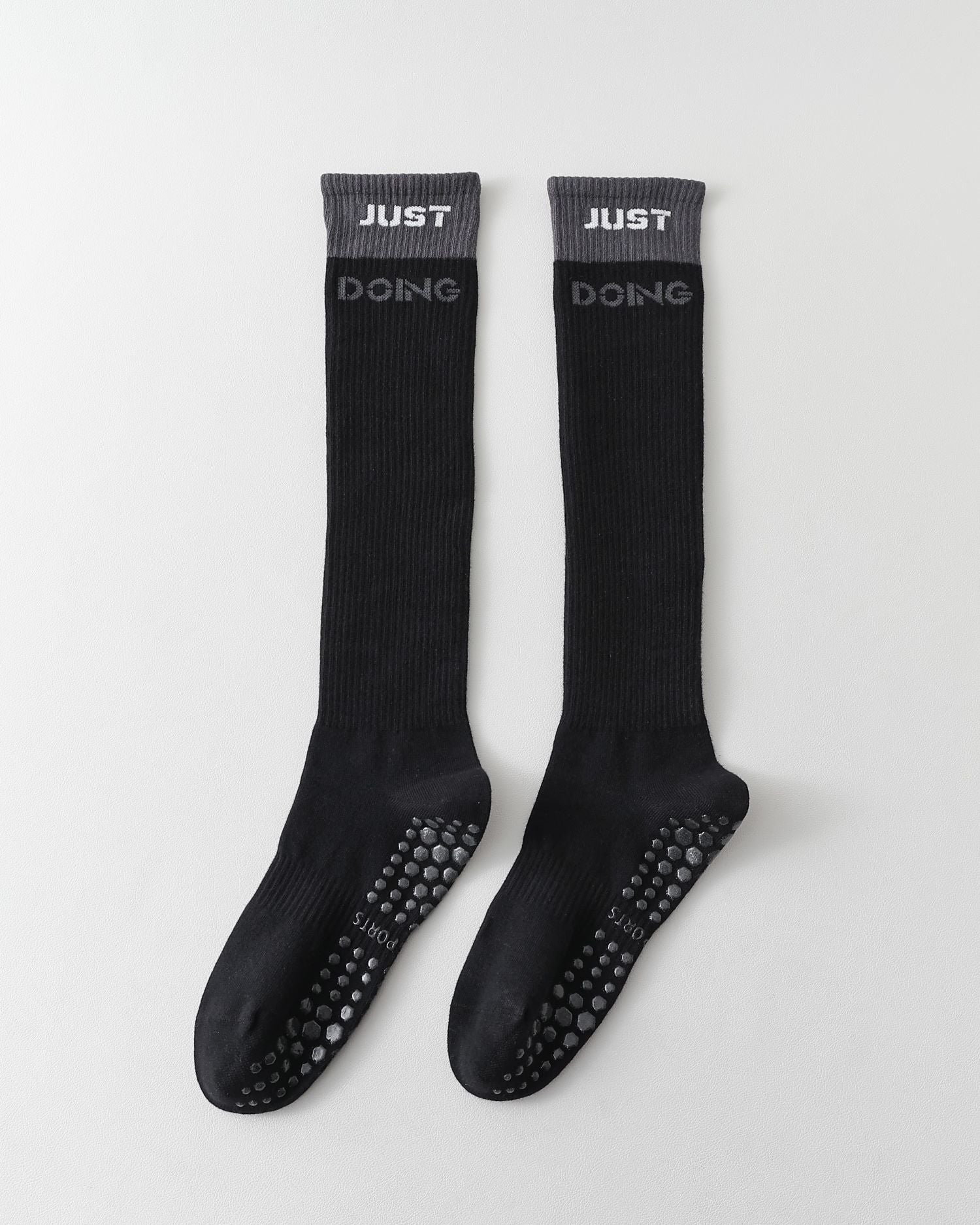 Womens Compression Knee High Yoga Socks Combed Cotton Non Slip - SWEET NANA