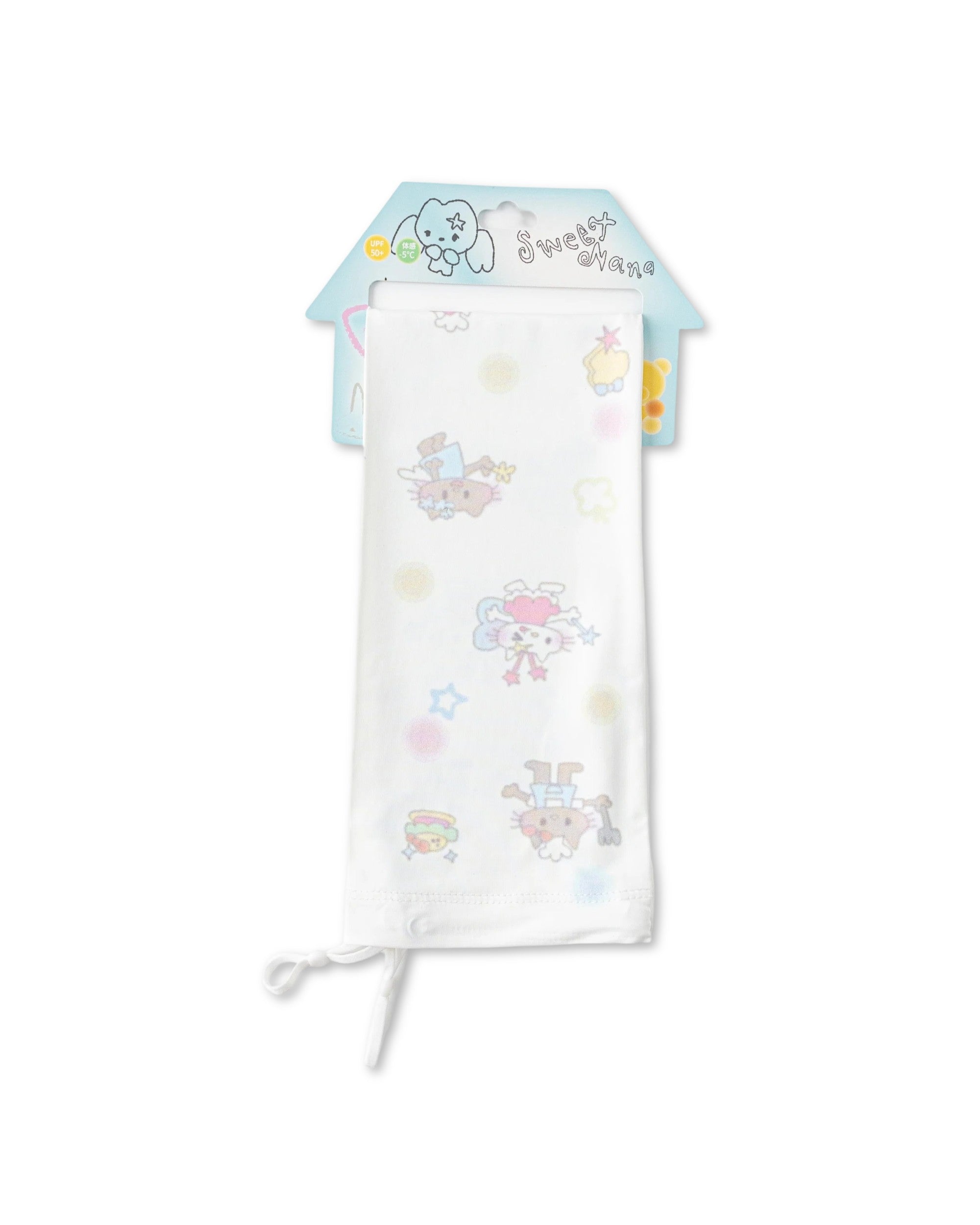 Womens Cooling Arm Sleeves Cartoon Cat Fantasy Print Cooling Sun Protection Breathable - SWEET NANA