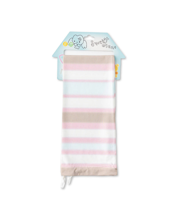 Womens Cooling Arm Sleeves Pastel Striped Puppy Cute Print Cooling Sun Protection Breathable - SWEET NANA