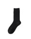 Womens Crew Socks Bamboo Fiber Seamless Breathable Versatile Black White Gray
