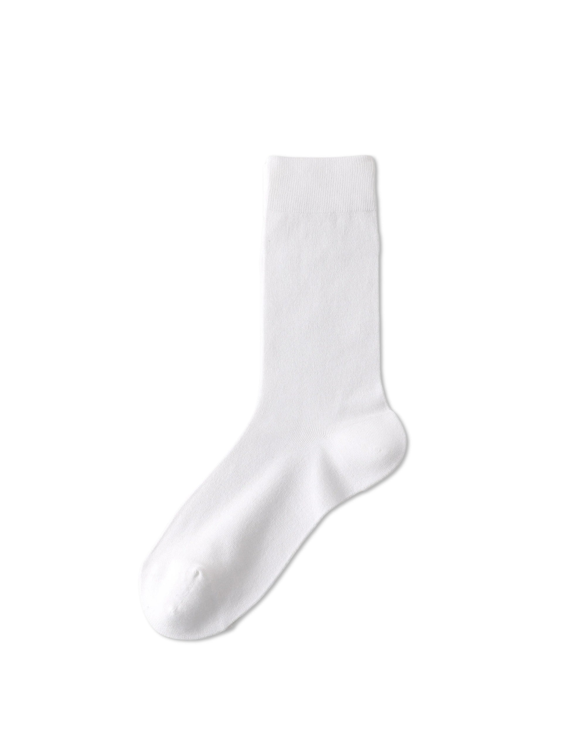 Womens Crew Socks Bamboo Fiber Seamless Breathable Versatile Black White Gray