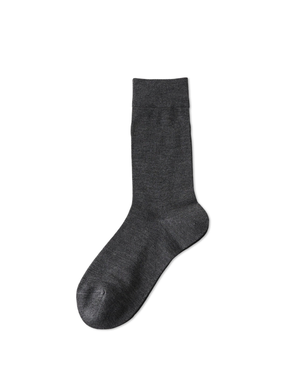 Womens Crew Socks Bamboo Fiber Seamless Breathable Versatile Black White Gray
