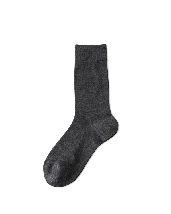 Womens Crew Socks Bamboo Fiber Seamless Breathable Versatile Black White Gray