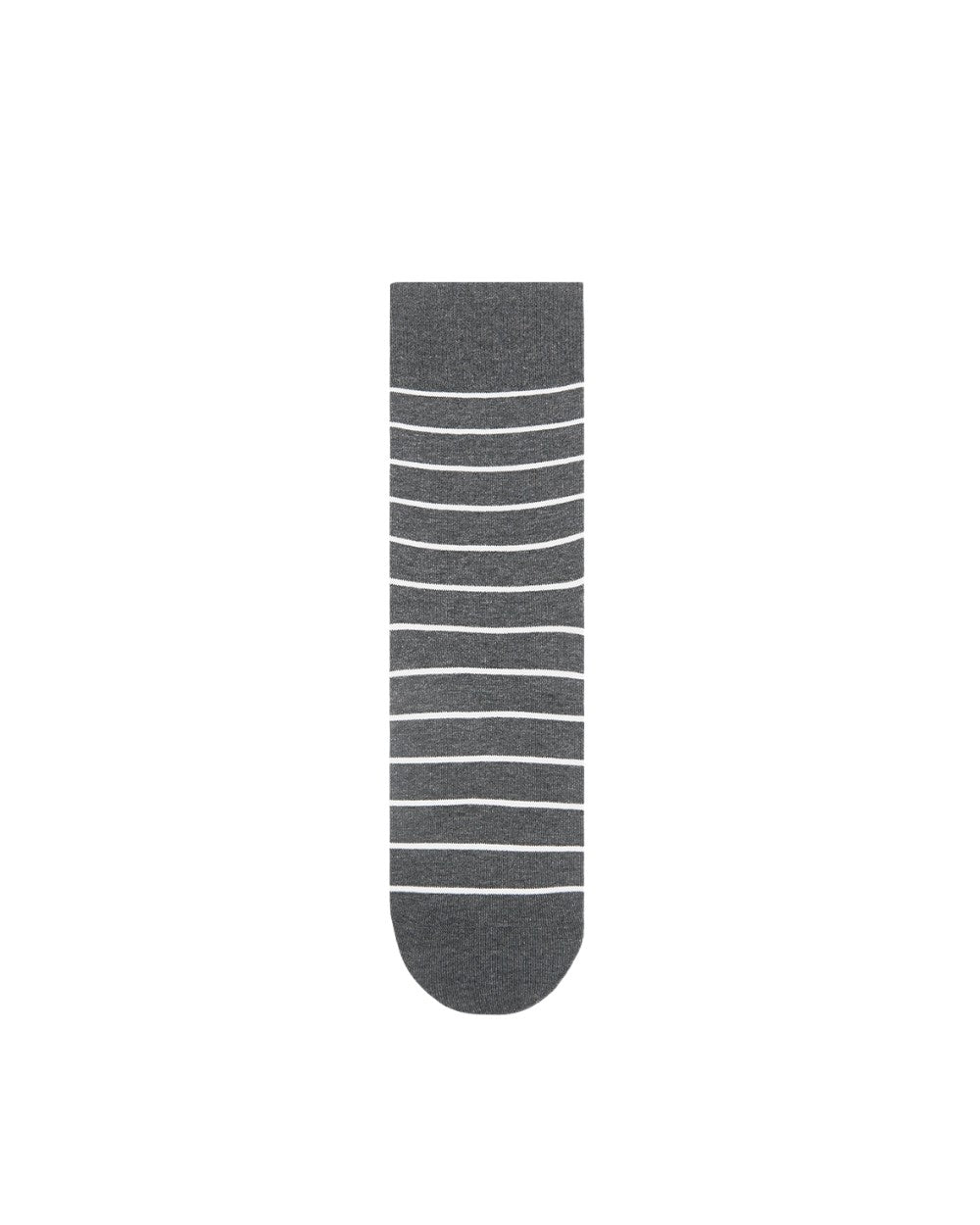 Womens Crew Socks Classic Stripe Ribbed Simple Casual Socks - SWEET NANA