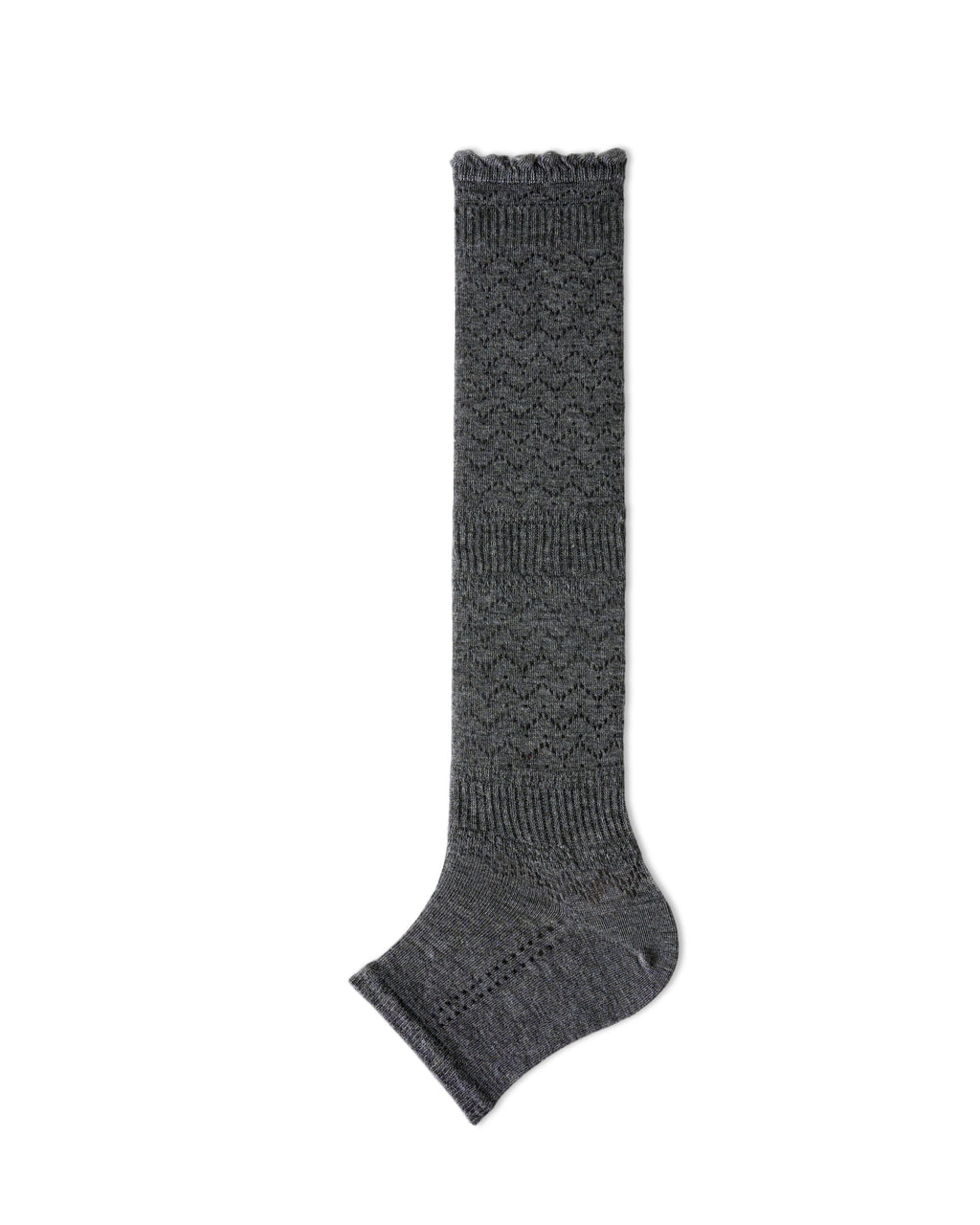 Womens Crew Socks Lyocell Mulberry Silk Large Mesh Lace Breathable Slouchy