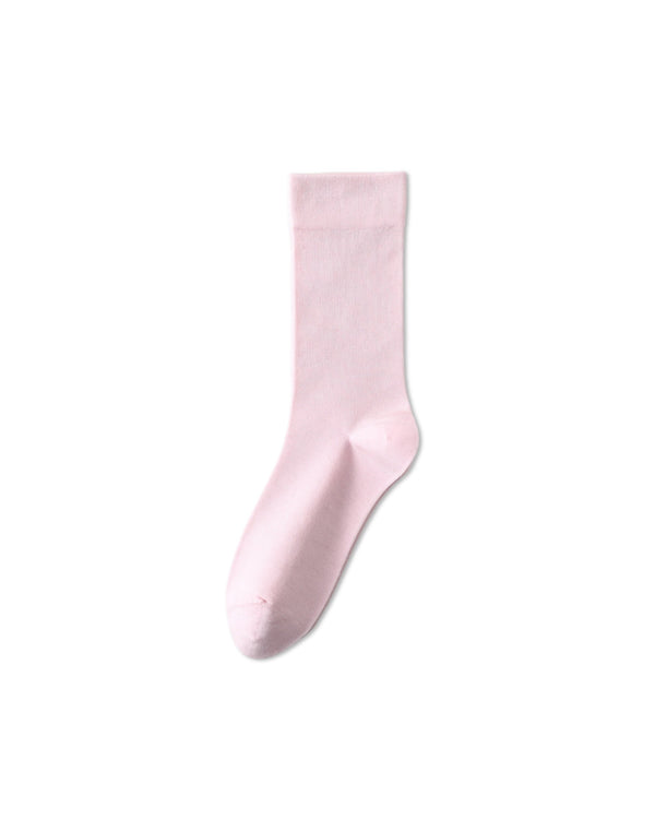Womens Crew Socks Lyocell Mulberry Silk Seamless Breathable Morandi Slouchy