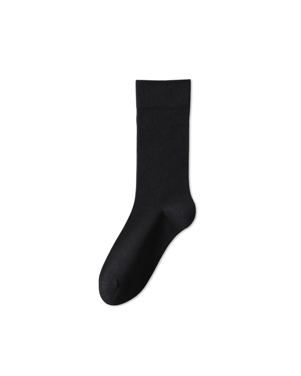 Womens Crew Socks Lyocell Mulberry Silk Seamless Breathable Slouchy Morandi