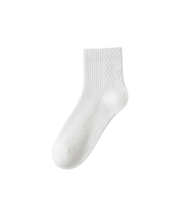 Womens Ankle Socks Main Collection Long Cotton Cooling Breathable Comfortable Fashion Styling - SWEET NANA
