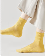 Womens Crew Socks Mesh Breathable Cooling Comfortable