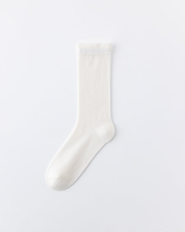 Womens Crew Socks Mulberry Silk Blend Cooling Comfortable Fashion Styling - SWEET NANA