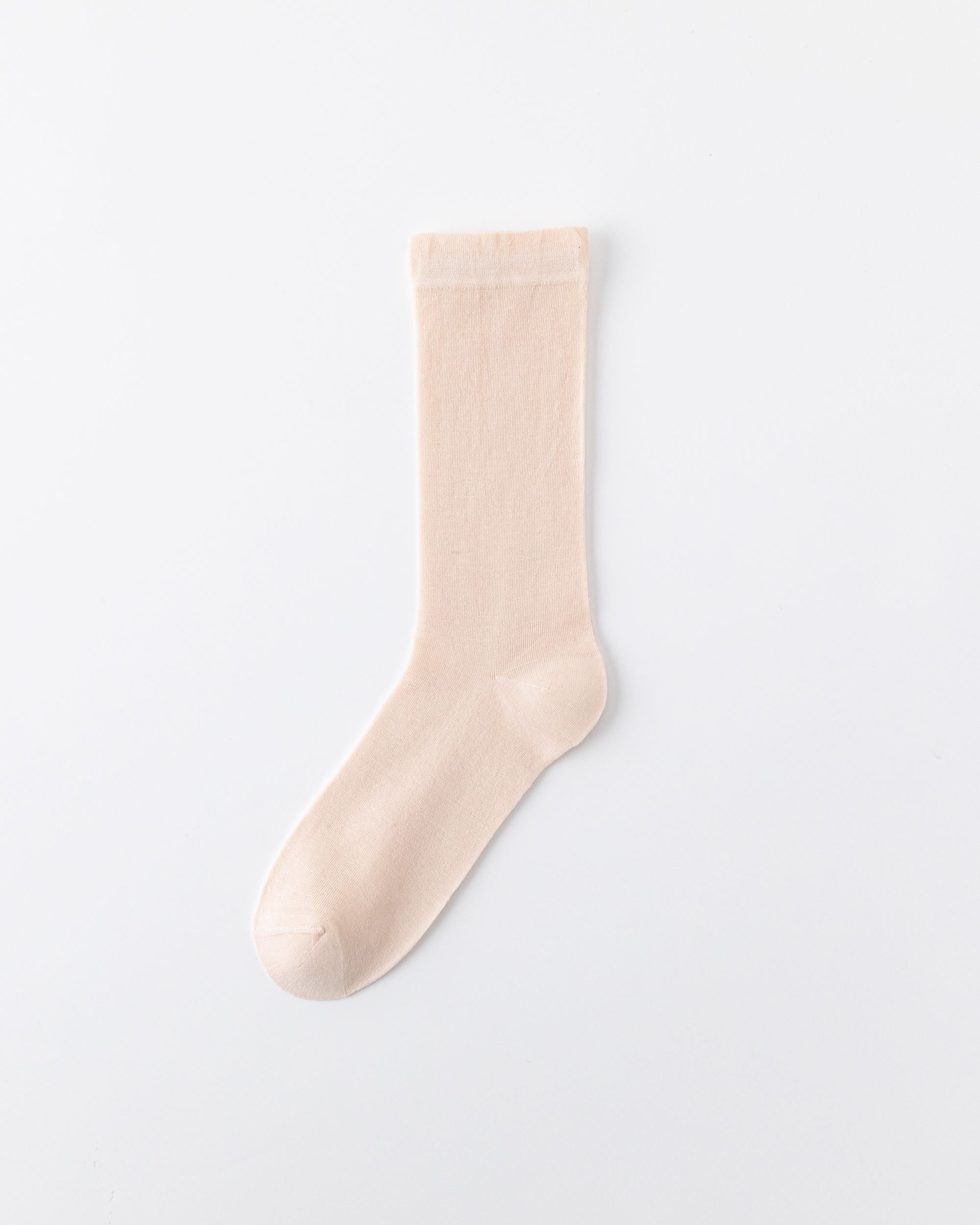 Womens Crew Socks Mulberry Silk Blend Cooling Comfortable Fashion Styling - SWEET NANA