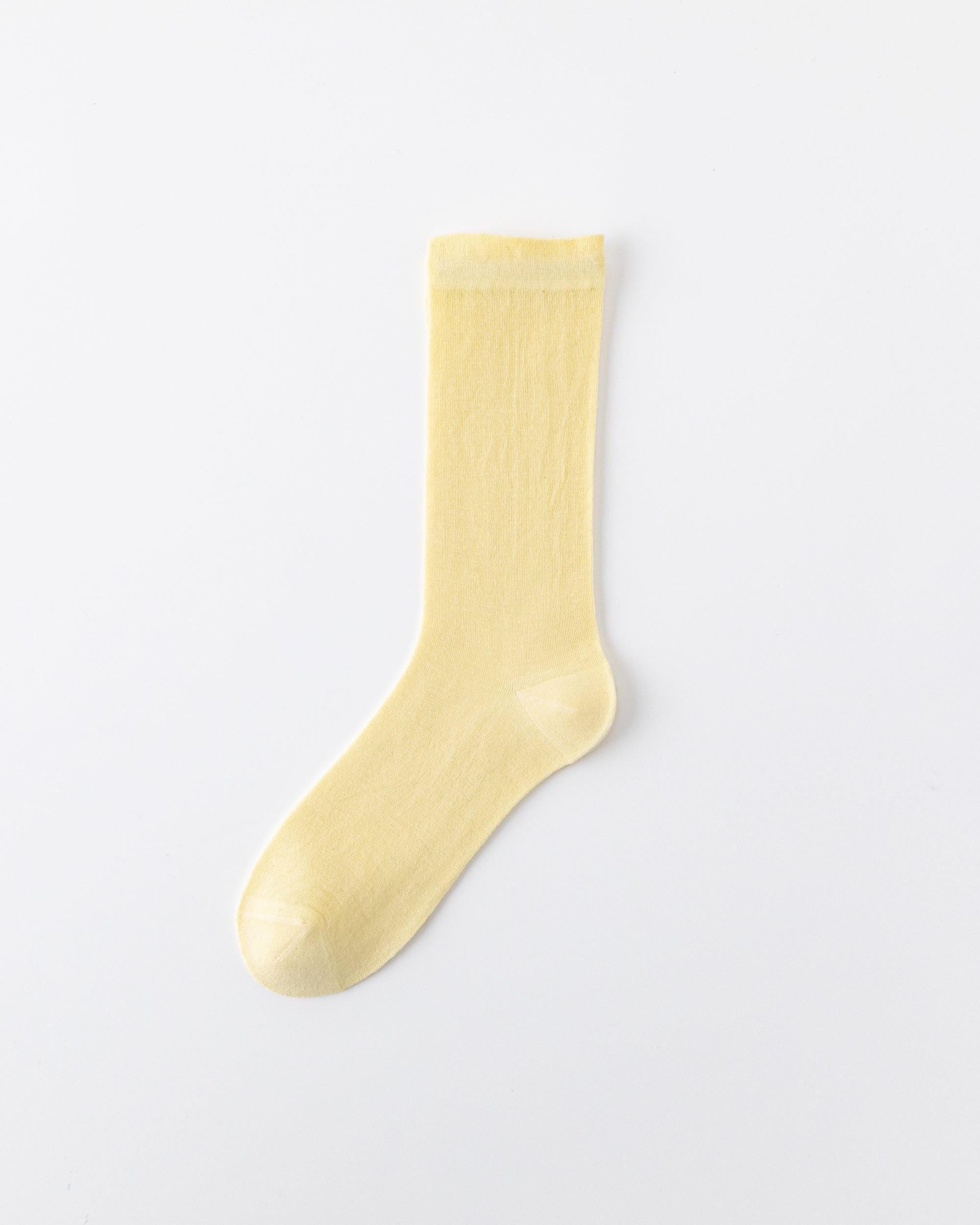 Womens Crew Socks Mulberry Silk Blend Cooling Comfortable Fashion Styling - SWEET NANA