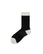 Womens Crew Socks Retro Contrast Color Block Casual Socks - SWEET NANA