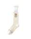 Womens Crew Socks Sunglasses Bear Stack Mesh Cute Sheer Socks - SWEET NANA