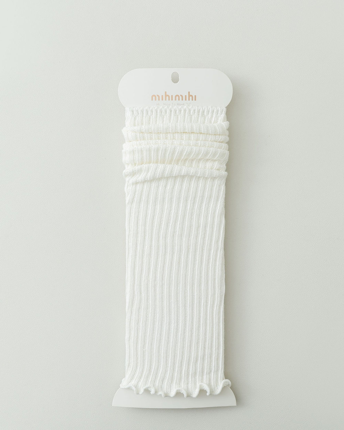 Womens Fashion Leg Warmers Thick Knit Ruffled Cuff Slim Look
