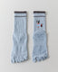 Womens Five Toe Yoga Crew Socks Compression Non Slip Combed Cotton - SWEET NANA
