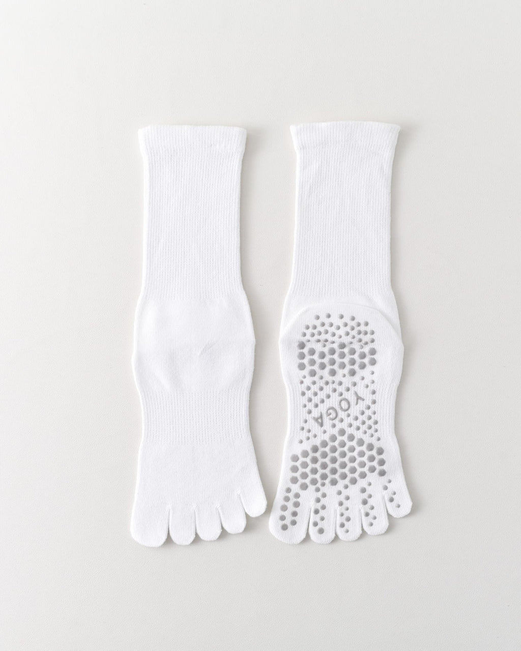 Womens Five Toe Yoga Socks Breathable Anti Slip Grip Fit Crew - SWEET NANA