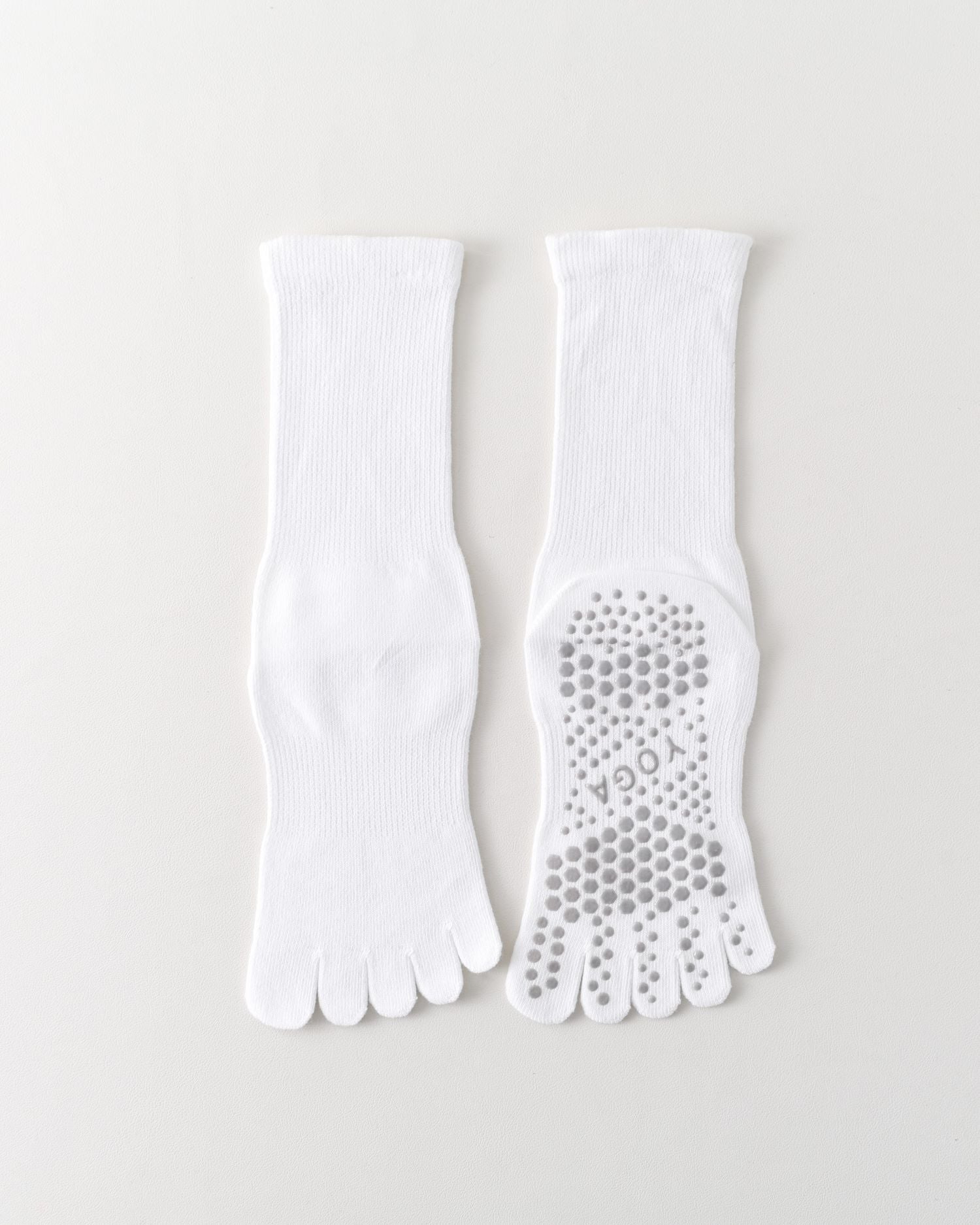 Womens Five Toe Yoga Socks Breathable Anti Slip Grip Fit Crew - SWEET NANA