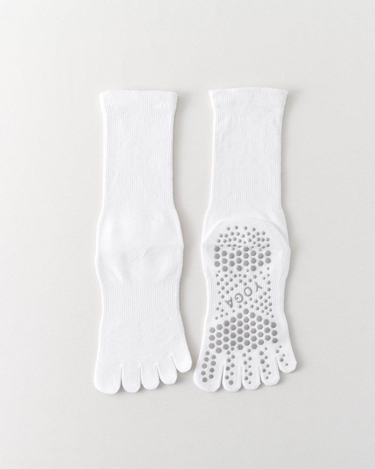 Womens Five Toe Yoga Socks Breathable Anti Slip Grip Fit Crew - SWEET NANA
