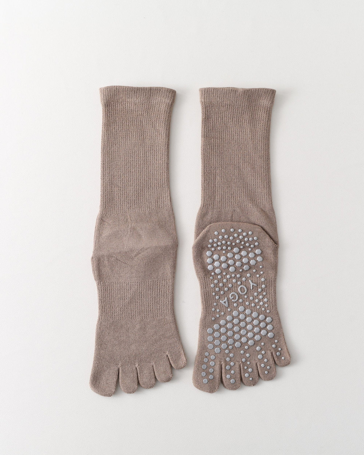 Womens Five Toe Yoga Socks Breathable Anti Slip Grip Fit Crew - SWEET NANA