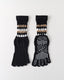Womens Five Toe Yoga Socks Non Slip Grip Breathable Crew - SWEET NANA