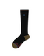 Womens Knee High Micro Pressure Sports Compression Thin Socks Black - SWEET NANA