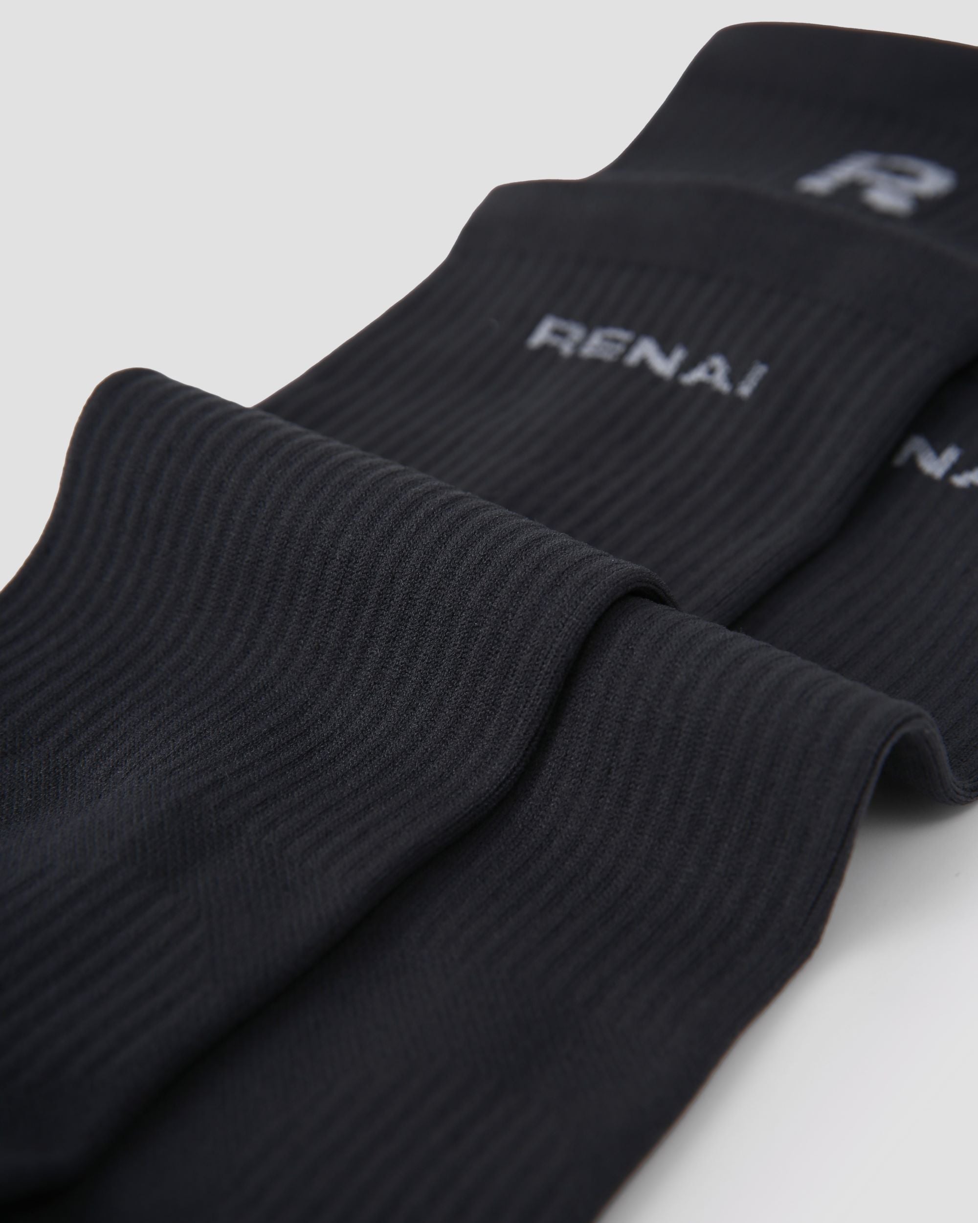 Womens Knee High Micro Pressure Thin Sports Compression Socks Deep Gray