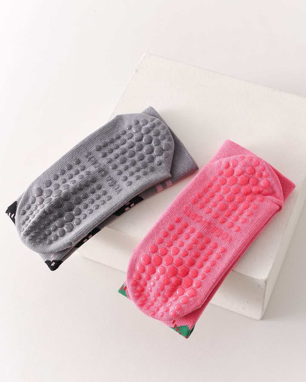 Womens Korean Style Pressure Knee High Yoga Socks Non Slip - SWEET NANA